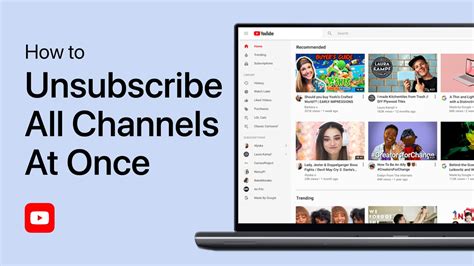 How To Unsubscribe All Youtube Channels At Once Tech How