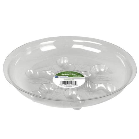 Saucer Plus Clear Plastic Plant Saucer - SP8VUS | Blain's Farm & Fleet