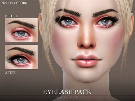 Eyelash Pack N The Sims Catalog