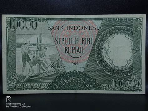 Jual READY UANG KUNO SEPULUH RIBU RUPIAH TAHUN 1964 02 Di Lapak The