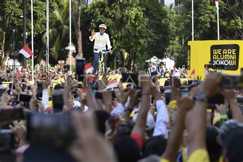 Jokowi Hadiri Deklarasi Dukungan Antara Foto