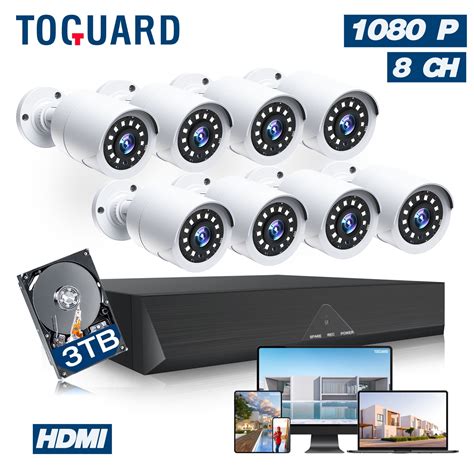 Toguard Sc Ch Cctv Security Camera System Outdoor Macao Ubuy