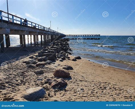 Palanga Bridge Stock Photo Image Of Palanga Sand Bridge 230969878