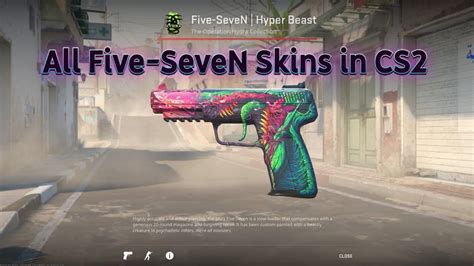 All Five SeveN Skins In CS2 No Sound YouTube