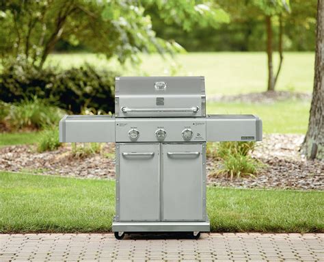 Kenmore Elite 500 Series 3 Burner Dual Fuel Gas Grill Shop Your Way Online Shopping And Earn