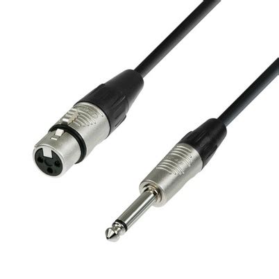 4 STAR MFP 0600 XLR to Jack Cables Cables de micrófonos Ready