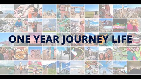 One Year Journey Life Youtube