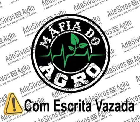 Adesivo Agro M Fia Do Agro X Cm