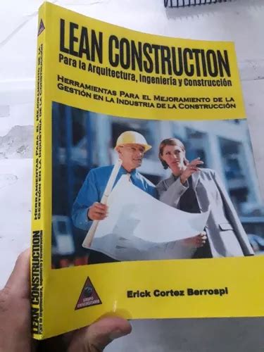 Libro Lean Construction Para Arquitectura Ingenieria En Venta En Lima