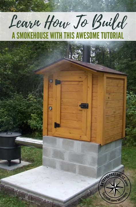 Learn How To Build A Smokehouse With This Awesome Tutorial