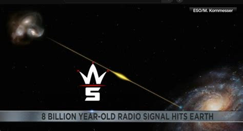 Cnn Reports 8 Billion Year Old Radio Signal Reaches Earth