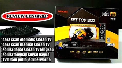 Set Top Box Evercoss Stb Max Set Top Box Termurah Terbaik Youtube