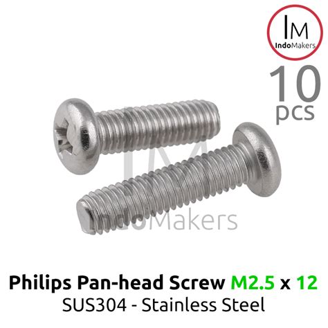 Jual Din Philips Panhead Screw Baut Plus Stainless Steel