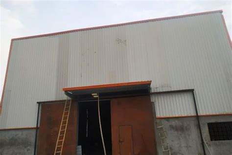 Panel Build Mild Steel Prefabricated Factory Shed At 165 Sq Ft In Indore