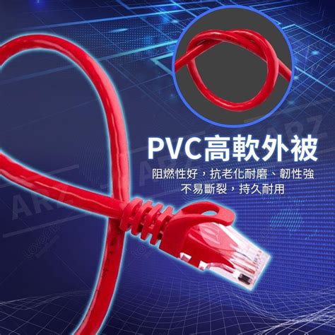 Polywell Cat6 高速網路線【arz】【d230】10m 1gbps千兆 乙太網路線 Rj45純銅線 機上盒 Arz行動商城