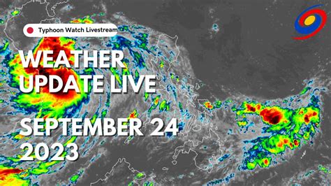 Weather Update Live September Low Pressure Area Lpa