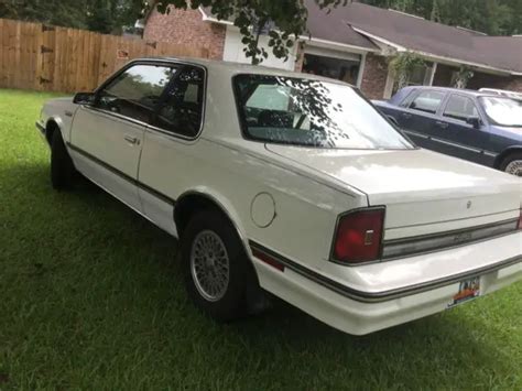 1986 Oldsmobile Cutlass Ciera S Coupe 2door 28l International Series