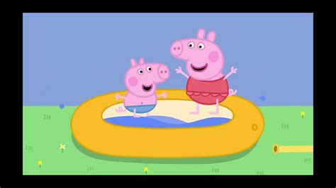 Peppa Pig Very Hot Day Youtube