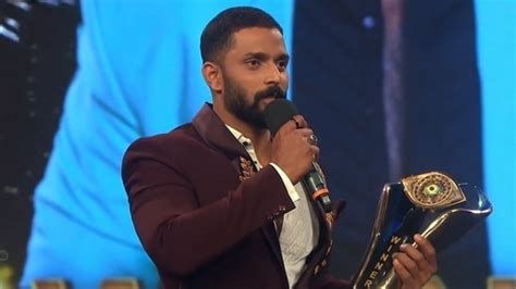 Bigg Boss Kannada 10 Winner Karthik Mahesh Lifts Trophy Takes ₹50 Lakh