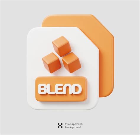 Premium PSD Blend File Documant File Type Icon Files Format And