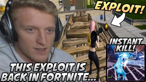 Tfue FINDS OUT That A GAME BREAKING Exploit Has RETURNED To Fortnite