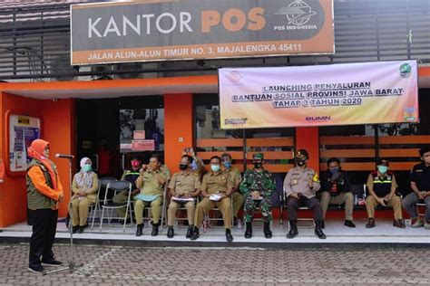 Kantor Pos Launching Penyaluran Baksos Gubernur Tahap Iii