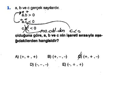 Supara Tyt Pozitif Negatif Say Lar Test Z Mleri Matematik Kitap