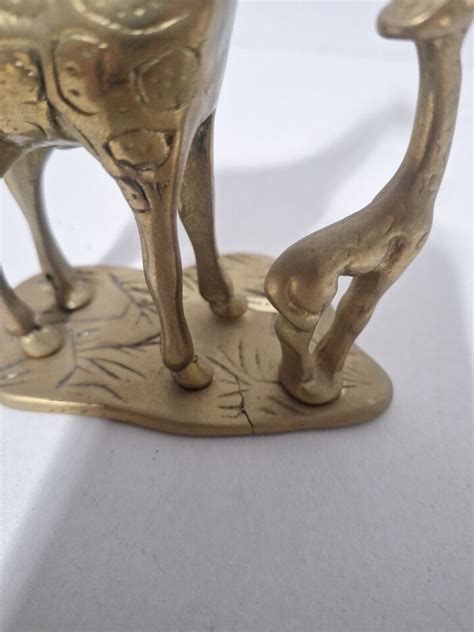 Brass Giraffes Figurine EBay