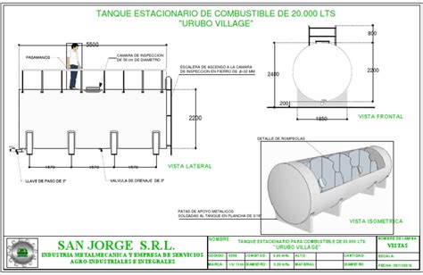 Tanque Estacionario De 20000 Lts Urubo1 1 Model Pdf