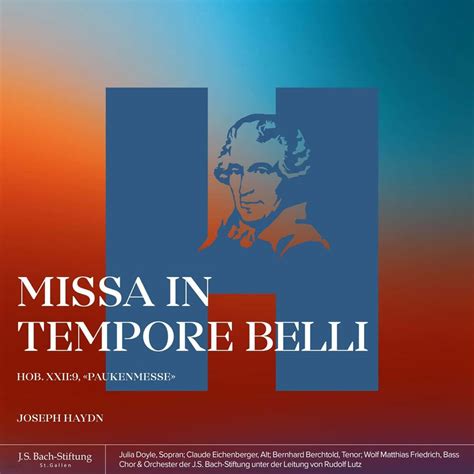 Rudolf Lutz Haydn Missa In Tempore Belli Hob Xxii