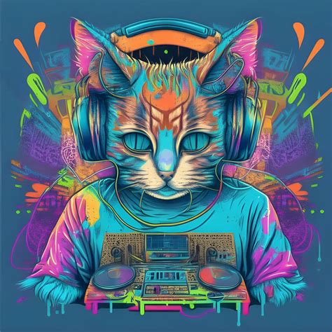 Dj Cat by Entrehumos on DeviantArt