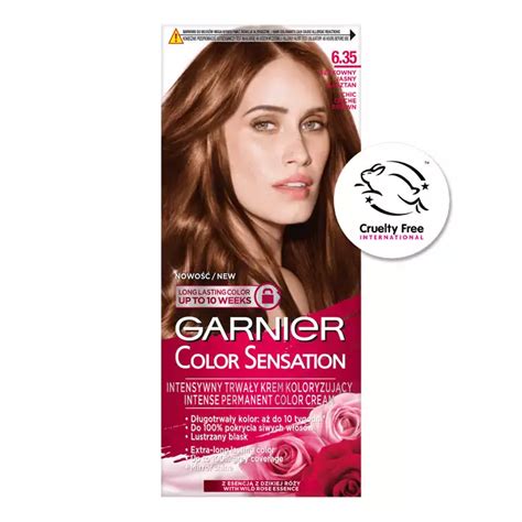 Garnier Color Sensation Farba do włosów krem koloryzujący 6 35