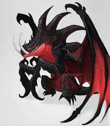 Deathgripper by Madpattii | How train your dragon, How to train your dragon, Httyd art