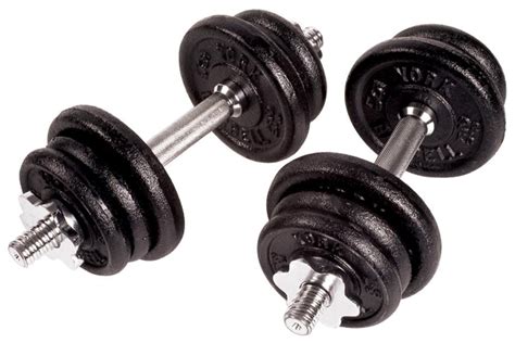 Cast Iron Adjustable Dumbbell Set