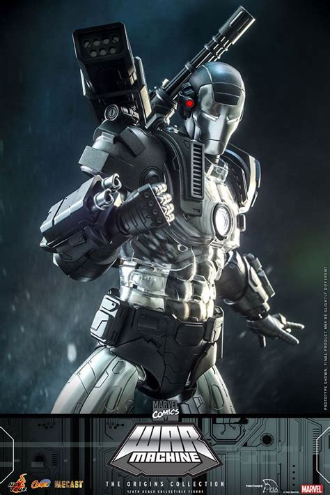 Action Figure Máquina de Combate War Machine Homem De Ferro Marvel