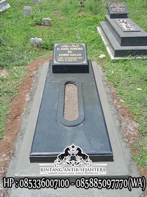 Makam Granit Minimalis Trap Contoh Makam Islam Terbaru Granit