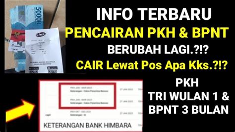 UPDATE TERBARU PENCAIRAN PKH TAHAP 1 BPNT MARET 2023 MULAI KELUAR