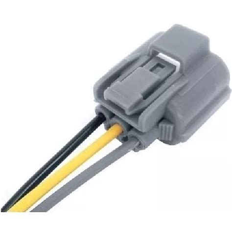 Só Injeção Eletrônica Conector Plug Chicote 3 Vias do Sensor