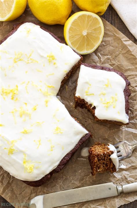 Gingerbread Cake With Lemon Cream Cheese Frosting Recipe Runner