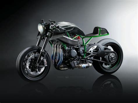 Naked Kawasaki H R Cafe Style Custom Fighters Custom