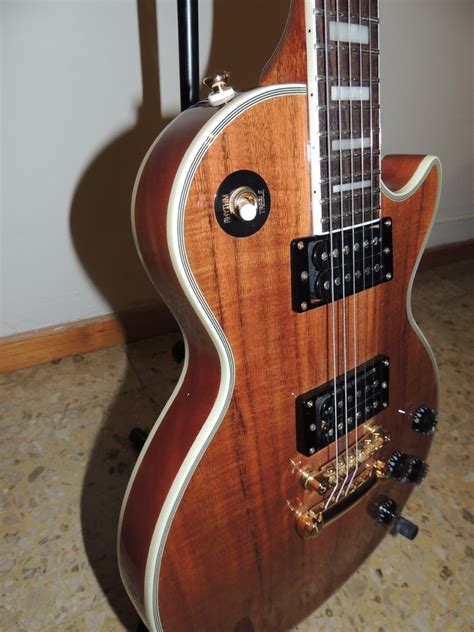 Epiphone Les Paul Custom Pro Koa Image Audiofanzine