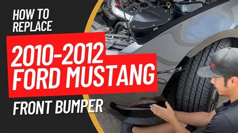 How To Replace A Ford Mustang Front Bumper In Just