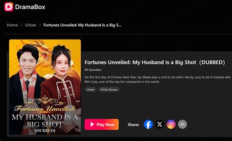 Watch Fortunes Unveiled My Husband Is A Big Shot Full Movie Online