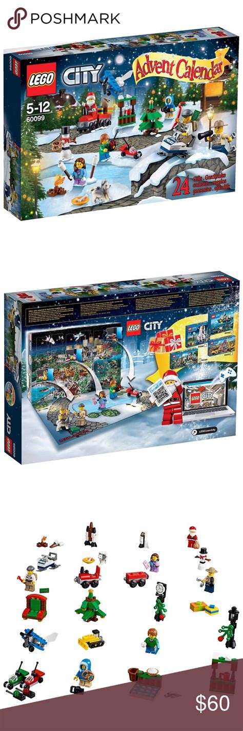 Lego City 60099 Advent Calendar Lego City Advent Calendar Lego