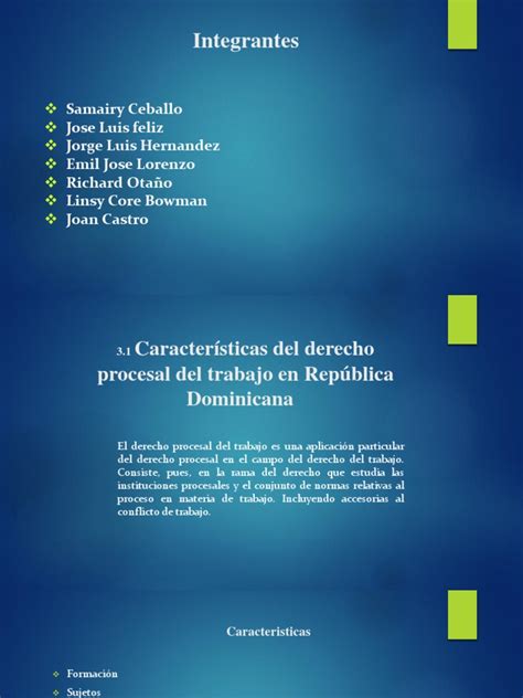 Diapositiva Pdf Derecho Laboral Relaciones Laborales