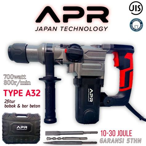 Jual Promo Hammer Drill APR JAPAN Type A32 Mantap Banget Mesin Bor