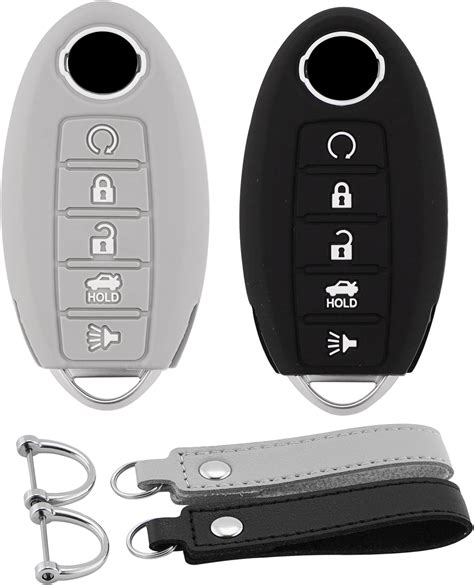 Amazon KARLOTLAND 2pcs Silicone 5 Buttons Smart Key Fob Cover