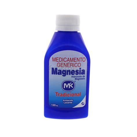 Leche Magnesia Mk Susp F 120 Ml Fybeca