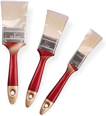 Kurtzy 12 Pack Of Paint Brushes Brush Head 101 6mm 4 Inch Overall