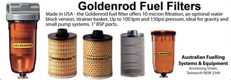 Fuel Filters And Strainers